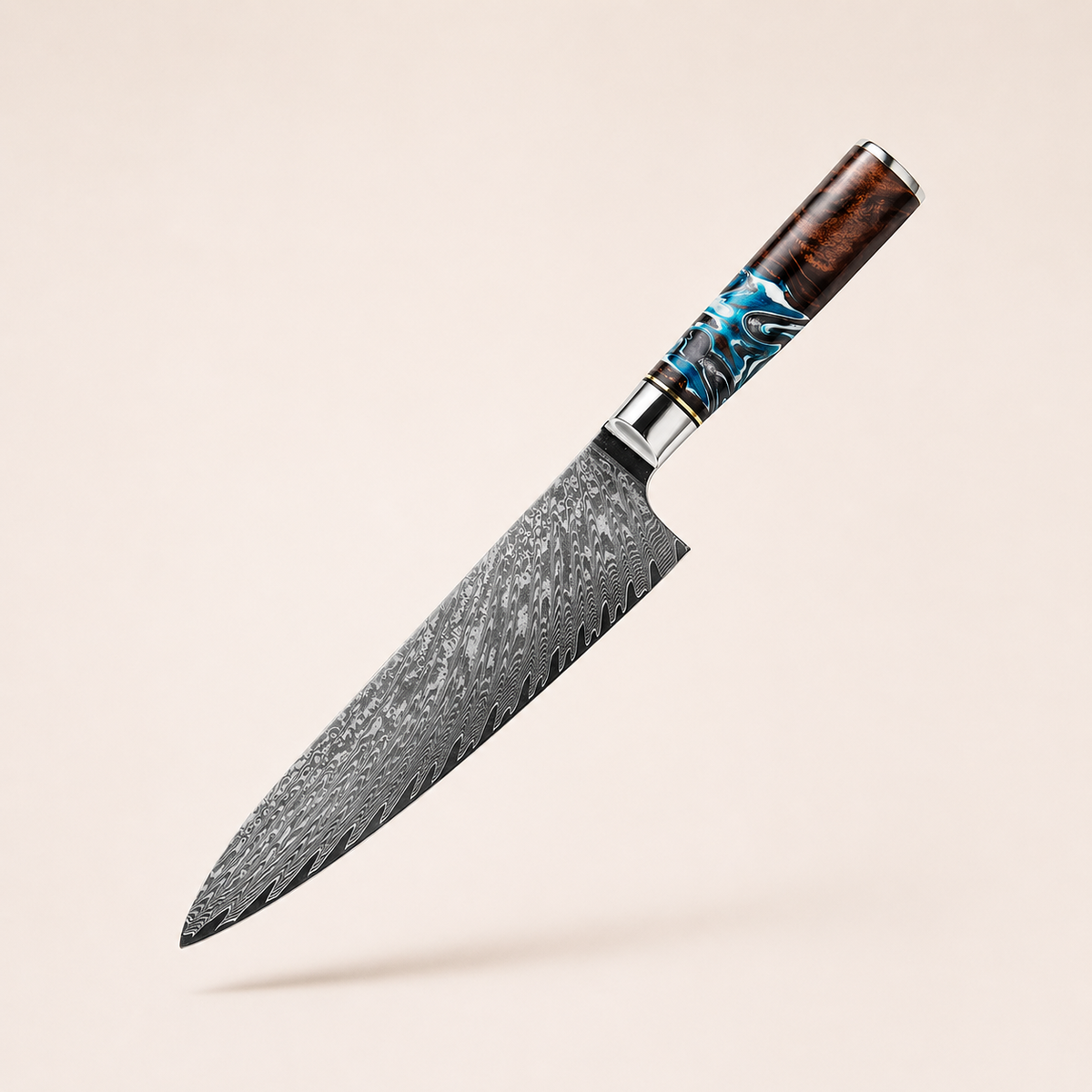 Couteau de chef Damas 8"